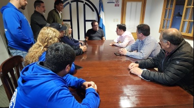 Dirigentes de ATE estuvieron reunidos con Runin