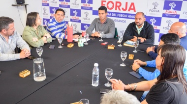 Dirigentes de FORJA manifestaron su acompañamiento a la jornada del 24