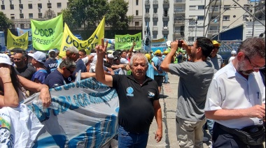 Julio Ramírez participó del acto central de la CGT