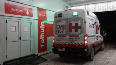 Joven permanece internado luego de haberse cortado el cuello con una amoladora
