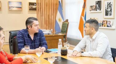 El intendente Martín Pérez mantuvo un encuentro con el nuevo director de PAMI