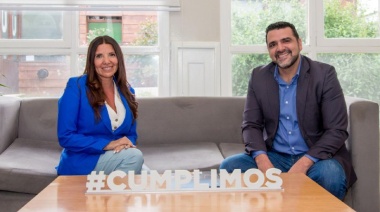 Viviana Manfredotti volvió a la política de la mano de Walter Vuoto