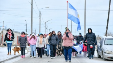 Con un ‘Banderazo desde el Fin del Mundo’, Tierra del Fuego conmemoró un nuevo 20 de junio