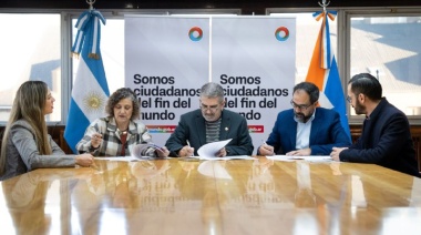 El Gobierno provincial firmó convenio con la universidad UNIR de España