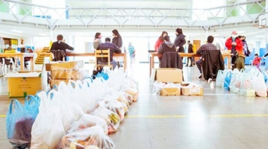 Comenzó hoy la entrega de módulos alimentarios