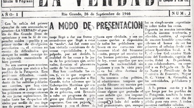 El jueves 26 se celebrará, por primera vez, el "Día del Periodista Fueguino"