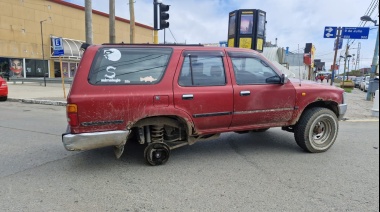 Otro choque en Río Grande destrozó dos vehículos