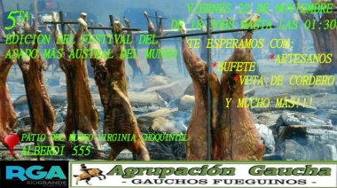 Se viene la 5ª edición del Asado Más Austral del Mundo