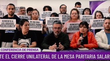SUTEF ratificó medidas y denunció “cierre unilateral y autoritario” de paritarias
