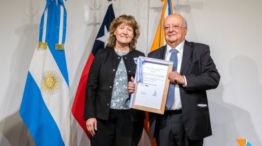 Urquiza recibió al embajador de Chile, José Antonio Viera Gallo
