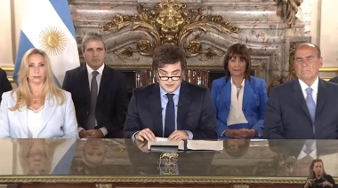Discurso y anuncios de Javier Milei tras cumplir un año de gestión