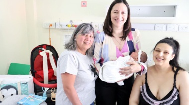 Julieta Mishel, la primera bebé del 2025 en Río Grande