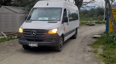 Comenzó el servicio de transporte público de pasajeros en el barrio Dos Banderas