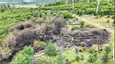 “La extinción del incendio en la Estancia San Justo no significa que podamos relajarnos”