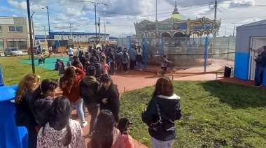 Familias ya disfrutan de la Calesita de Zona Sur