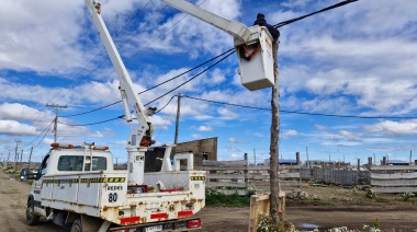Avanza la instalación de los servicios en el barrio Chacras del Sur