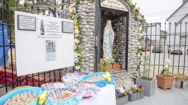 Procesión por la Virgen de Lourdes el próximo martes