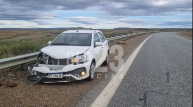 Nuevo choque de un automóvil contra un guanaco