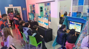 Cientos de chicos se sumaron al Lan Party de Verano en el Espacio Tecnológico