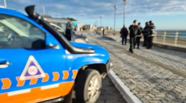 Rescataron a una mujer de las aguas del río Grande
