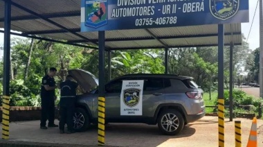 Llevó a verificar su Jeep en Oberá y descubrió que fue robada en Tierra del Fuego