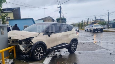 Rodado terminó contra nicho de energía