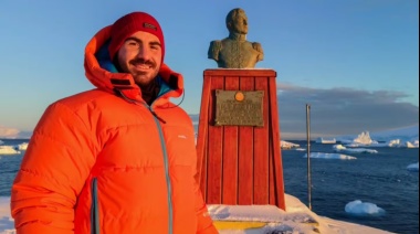 Rodrigo de Iuliis, primer argentino en graduarse como Ingeniero en Telecomunicaciones en la Antártida