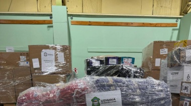 En Ushuaia culminó la colecta de donaciones a Bahía Blanca