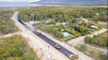 La millonaria obra vial de Tolhuin con más de $1.700 millones sin certificar
