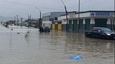 Comodoro está gravemente afectada por un temporal