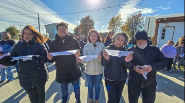 El Municipio de Tolhuin acompañó el acto por el Día de la Memoria, por la Verdad y la Justicia
