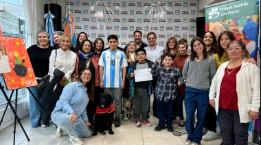 Se inauguró la muestra  “Arte en Azul” en el Centro Cultural Nueva Argentina