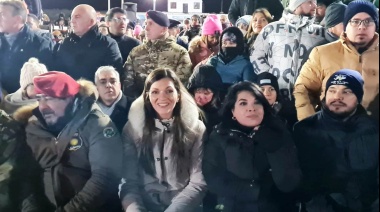 Concejales, presentes en la Vigilia por Malvinas