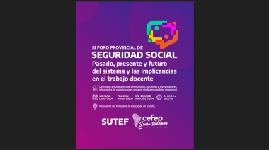 Inscripciones abiertas para el 3er Foro Provincial de Seguridad Social