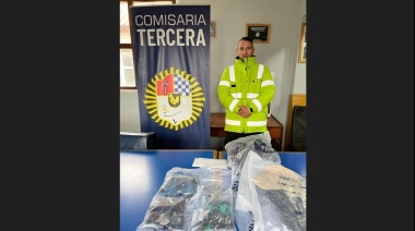 Compraba con tarjetas que habían extraviado y lo pescaron