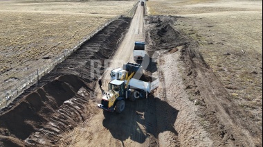 Las obras del alambrado ya están avanzando en más de un 40 por ciento
