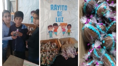 Elaboraron huevos de pascua para comedor y merendero de Ushuaia