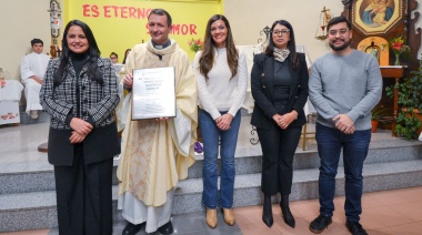 Un grupo de concejales participó del 40° Aniversario de la Parroquia Sagrada Familia