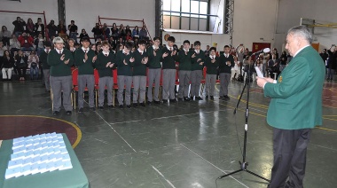 Estudiantes del CIERG prometieron lealtad a la Constitución