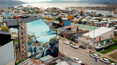 Mural de Ushuaia compite a nivel global en el certamen Street Art Cities