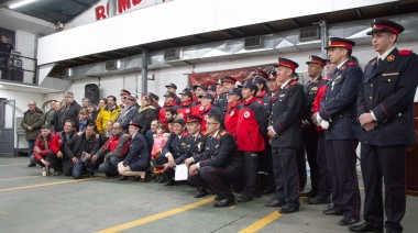 El Municipio de Río Grande acompañó al acto conmemoración por el Día del bombero Voluntario