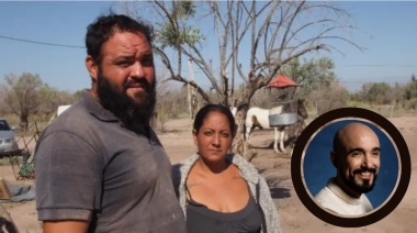 Familia desalojada de tierras de Abel Pintos comenzó a construir su casa gracias a la solidaridad