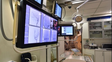 Realizaron con éxito un estudio angiográfico con reconstrucción 3D