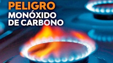 Gobierno provincial remarca sobre la prevención del monóxido de carbono en el hogar
