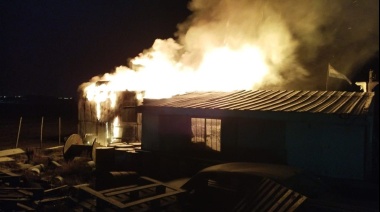 Incendio en una vivienda por fallas en el sistema de calefacción