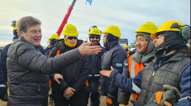 Melella participó del anuncio de TotalEnergies: “Esto marca el comienzo hacia la transición energética”