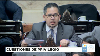 Pauli apuntó contra los legisladores que votaron la expropiación de YPF