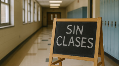 Suspendieron las clases por el viento en toda la provincia