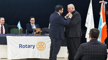 Carlos Clark es el flamante presidente del Rotary Club Río Grande