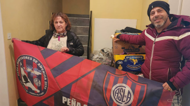 Peña Libertadores de América realizó nueva donación